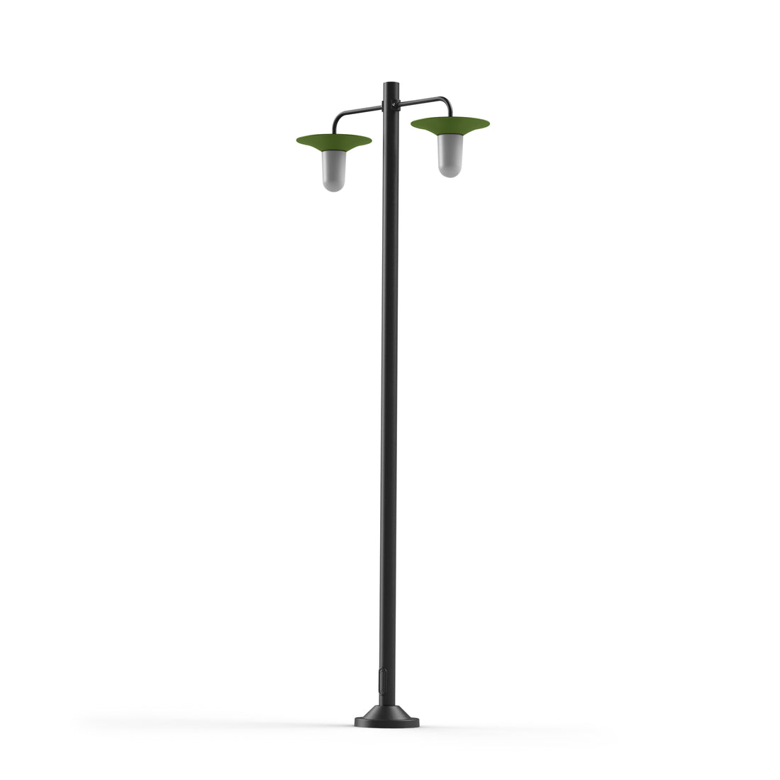 Lampadaire Cooper N°5 opale Vert fougère 109 179010109