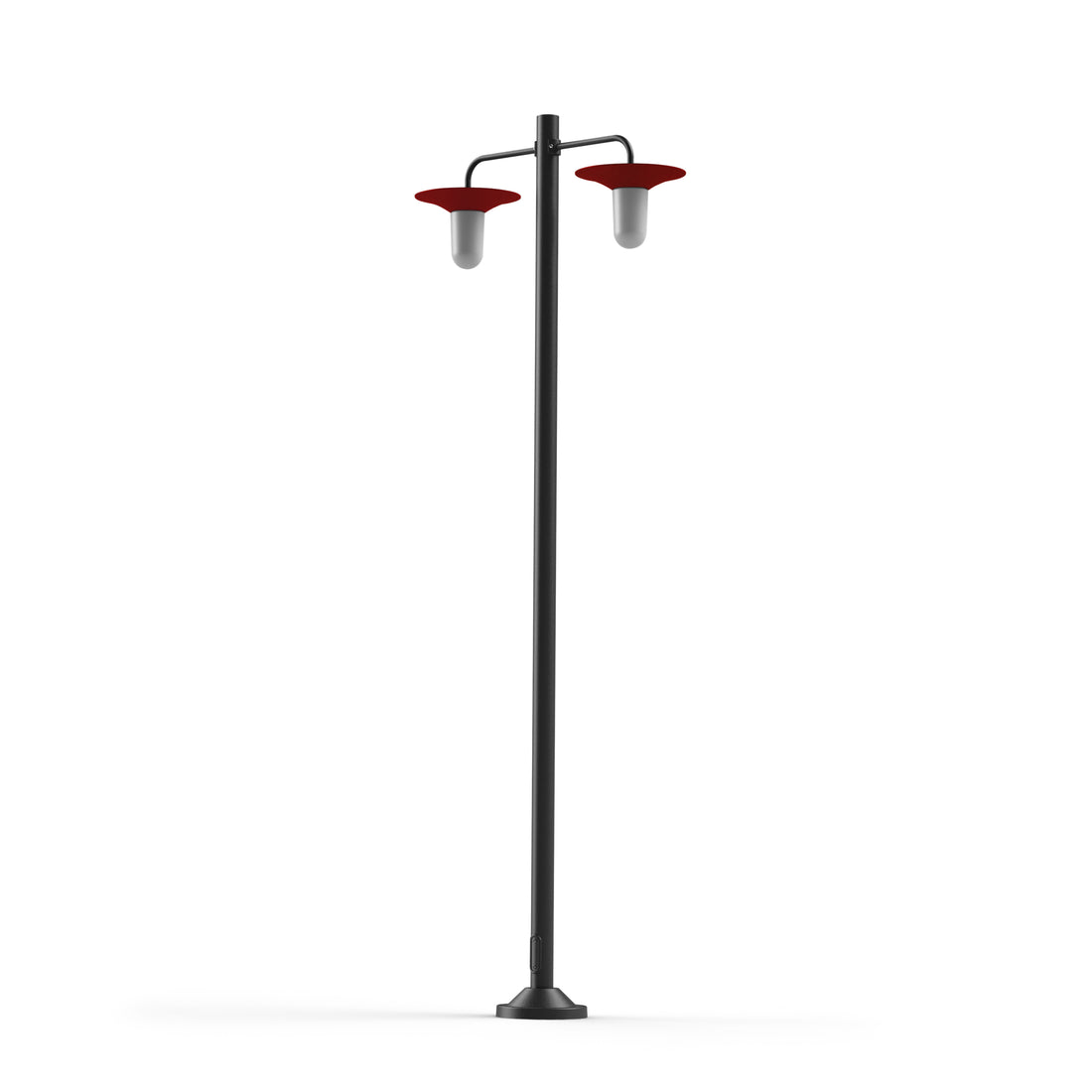 Lampadaire Cooper N°5 opale Rouge tomate 110 179010110