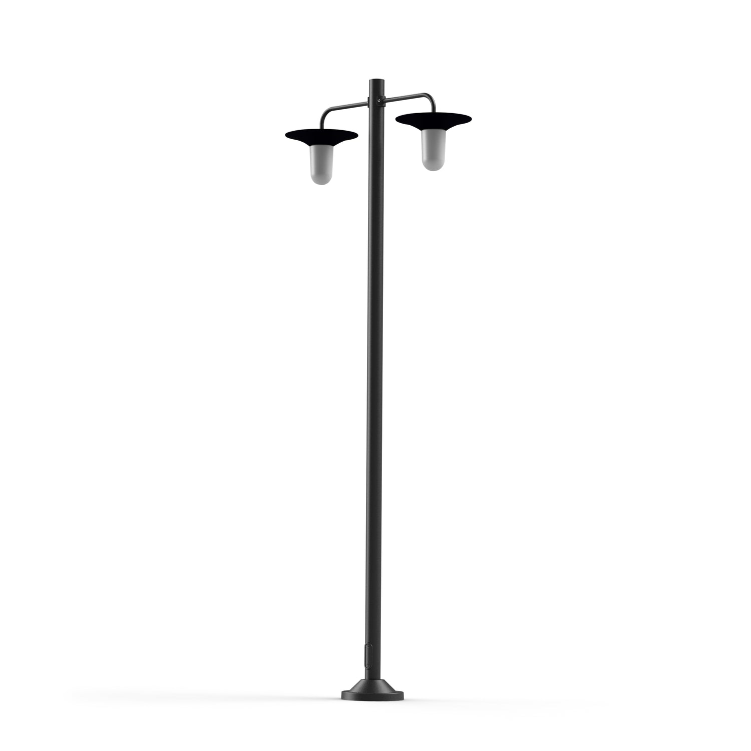 Lampadaire Cooper N°5 opale Noir velours 113 179010113