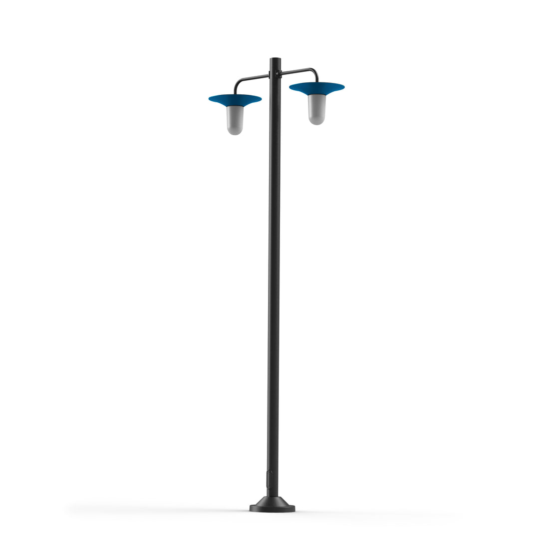 Lampadaire Cooper N°5 opale Bleu Azur mat 134 179010134