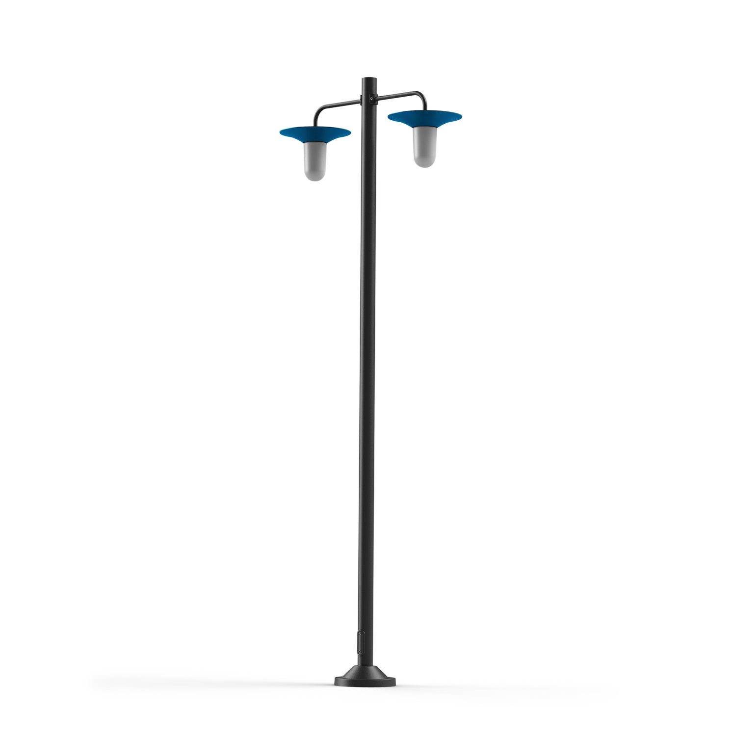 Lampadaire Cooper N°5 opale Bleu Azur mat 134 179010134