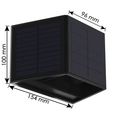 Applique solaire ARK noire BFARK3