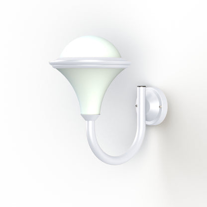 Applique Dallas N°1 opale Blanc 001 119001001