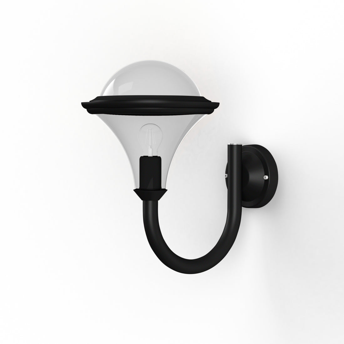 Applique Dallas N°1 fume Noir foncé 000 119002000