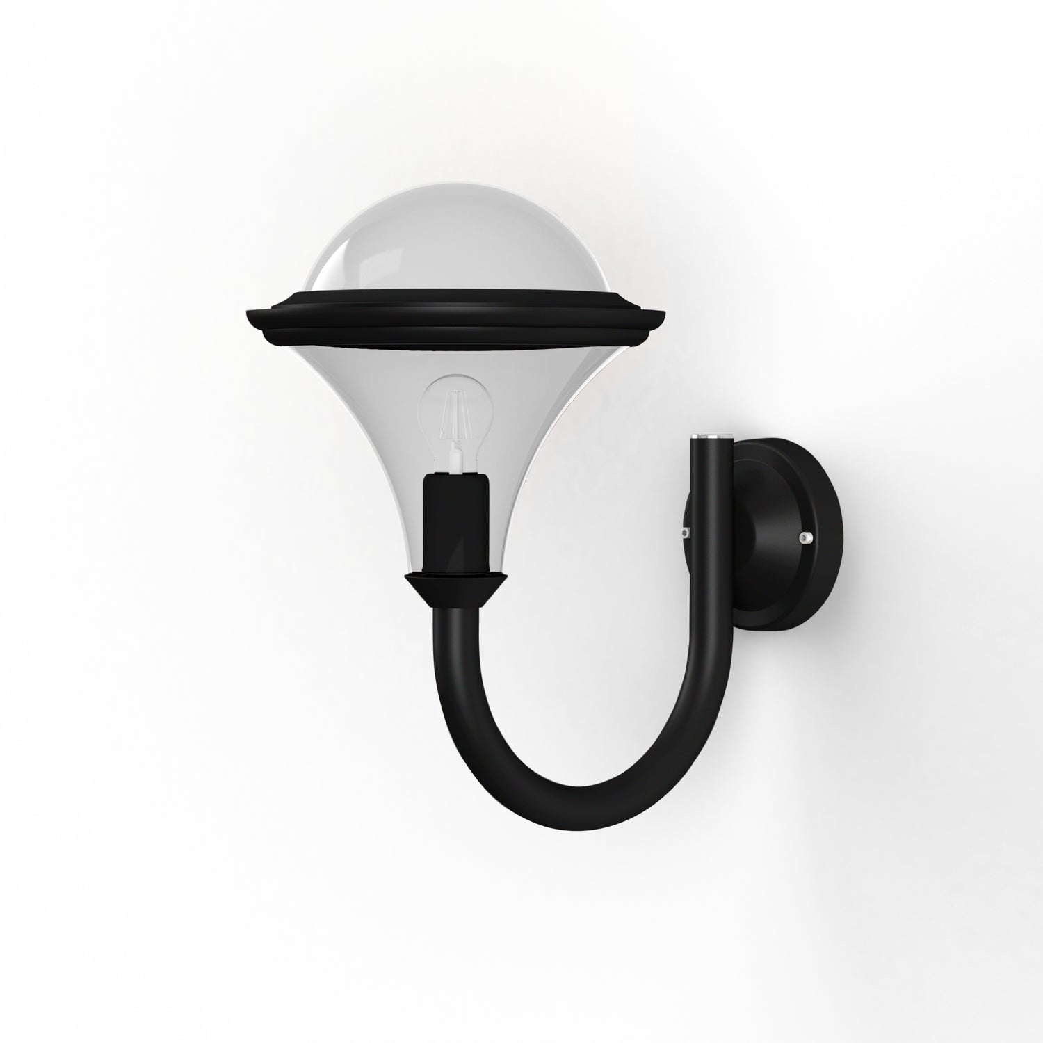 Applique Dallas N°1 fume Noir foncé 000 119002000