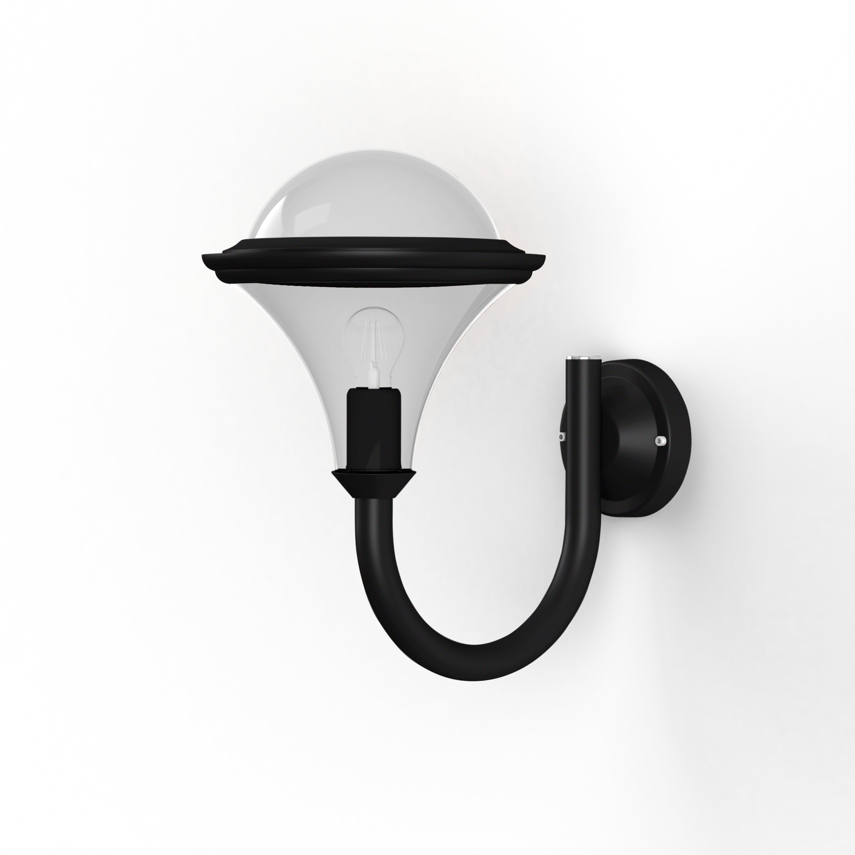 Applique Dallas N°1 fume Noir foncé 000 119002000