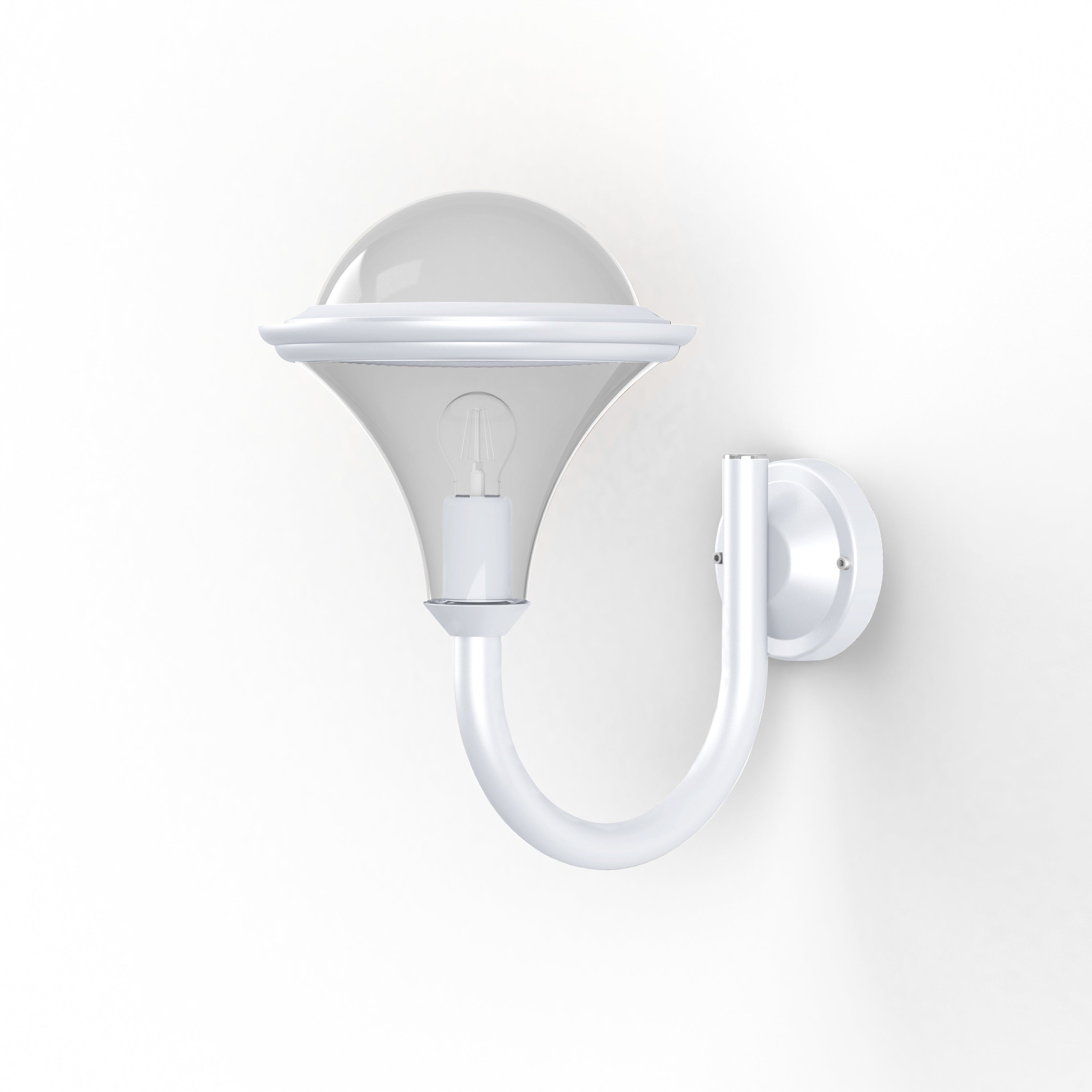 Applique Dallas N°1 fume Blanc 001 119002001