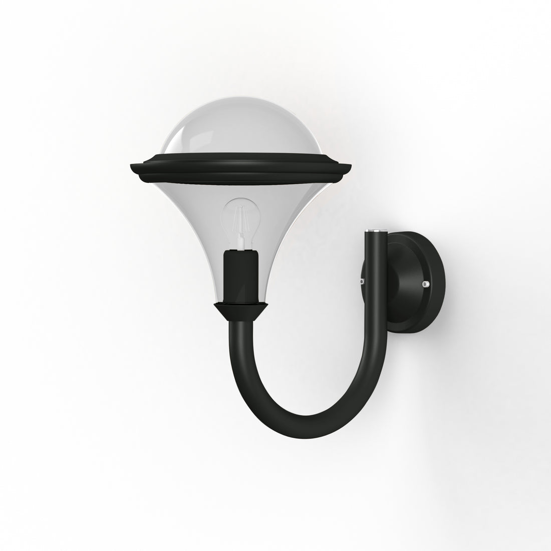 Applique Dallas N°1 fume Gris anthracite 006 119002006