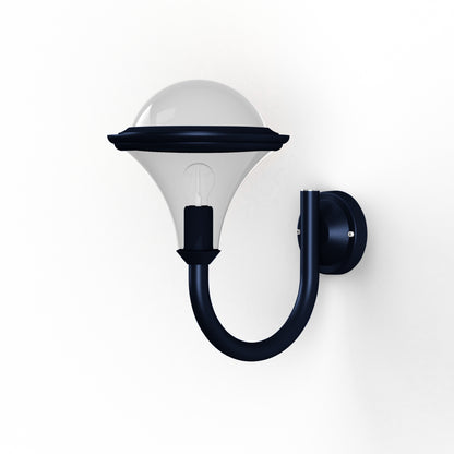 Applique Dallas N°1 fume Bleu acier 065 119002065