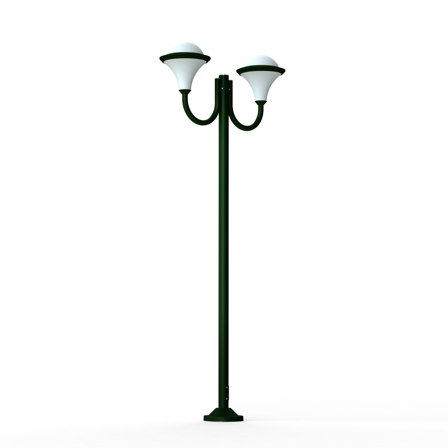 Lampadaire Dallas N°10 opale Vert Anglais 019 119017019