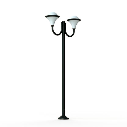 Lampadaire Dallas N°10 opale Gris ardoise 059 119017059