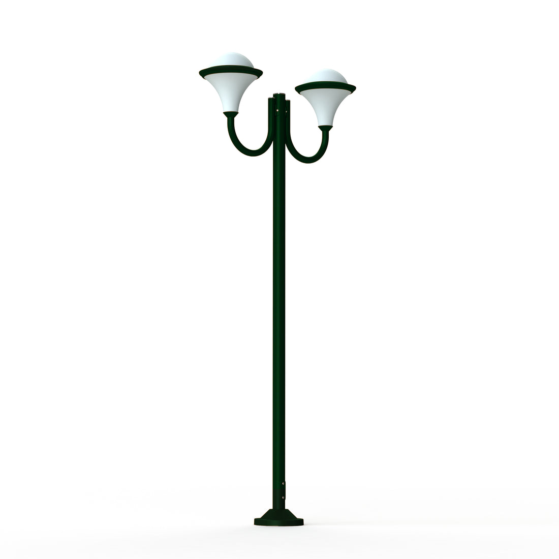 Lampadaire Dallas N°10 opale Vert sapin 067 119017067