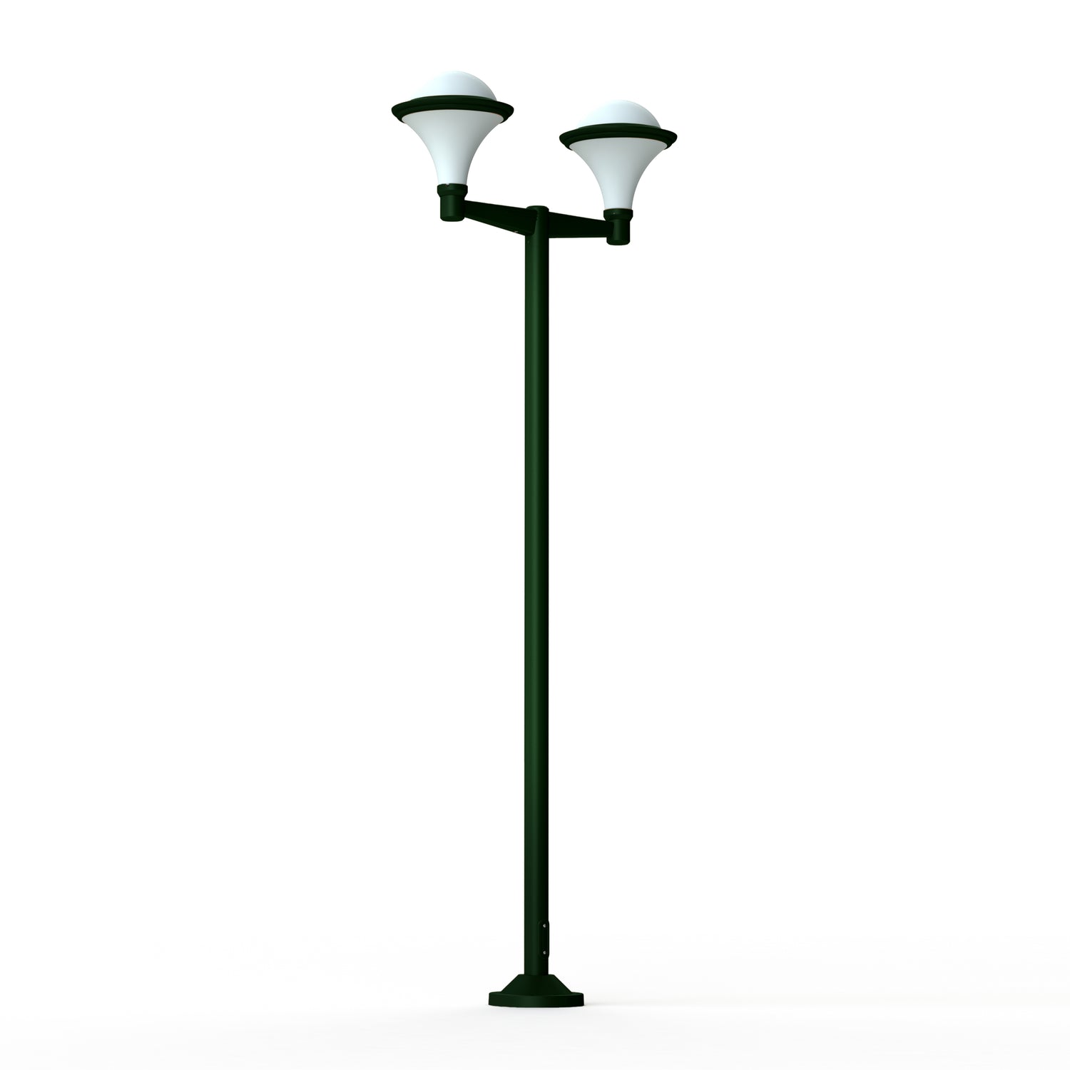 Lampadaire Dallas N°11 opale Vert Anglais 019 119019019