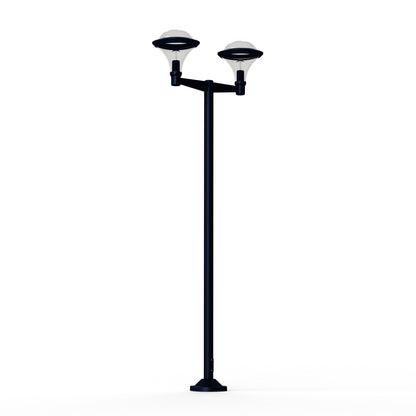 Lampadaire Dallas N°11 fume Bleu acier 065 119020065