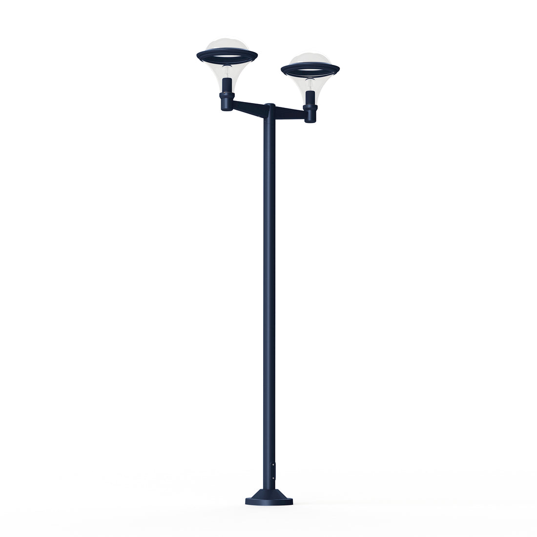 Lampadaire Dallas N°11 fume Bleu azur mat 134 119020134