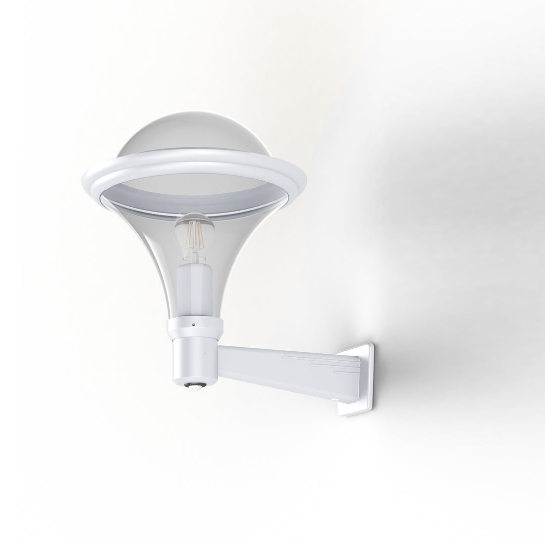 Applique Dallas N°2 detection fume Blanc 001 119006001