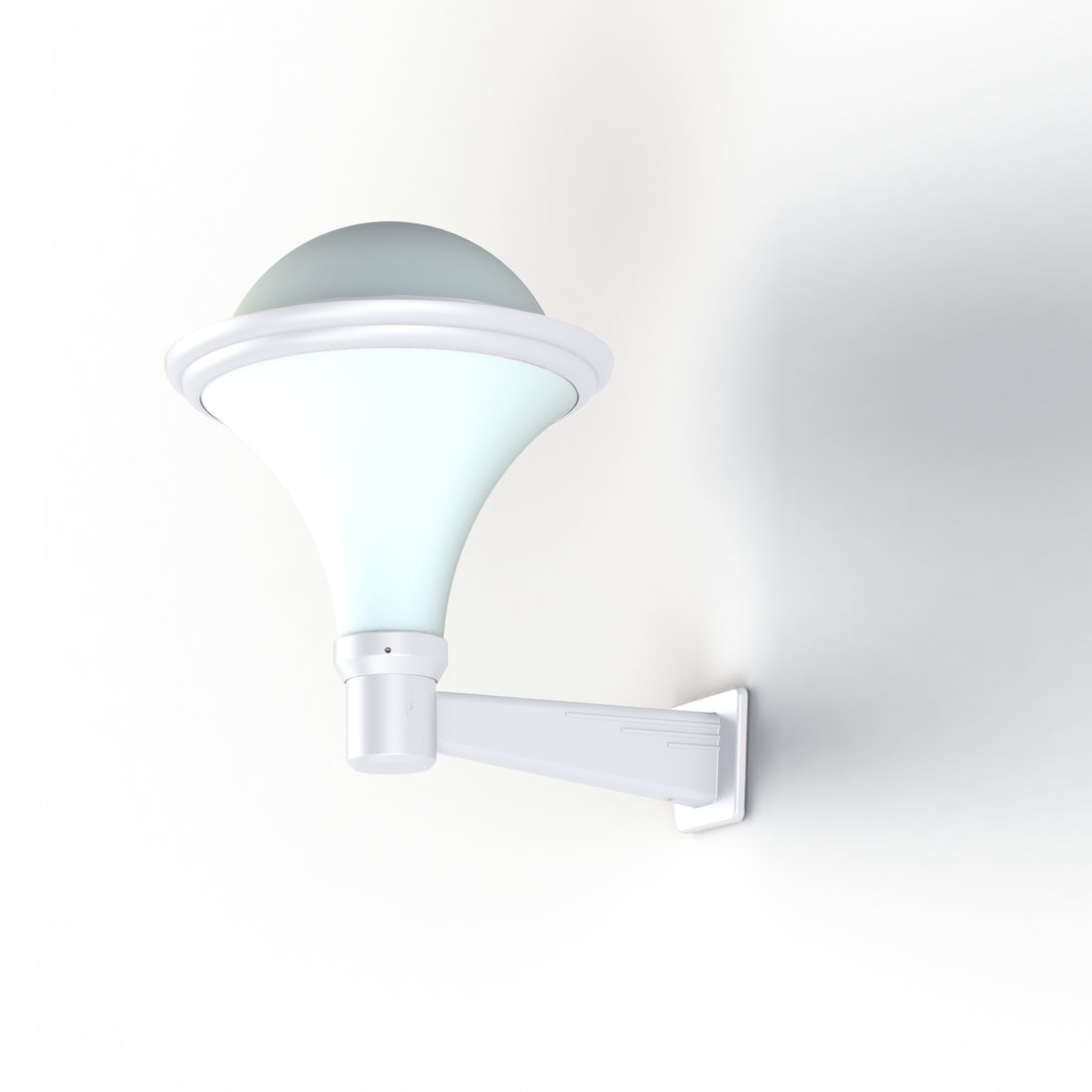 Applique Dallas N°2 opale Blanc 001 119003001
