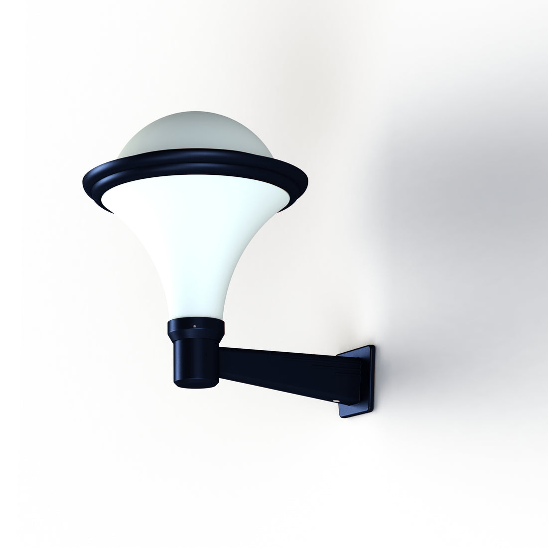 Applique Dallas N°2 opale Bleu acier 065 119003065
