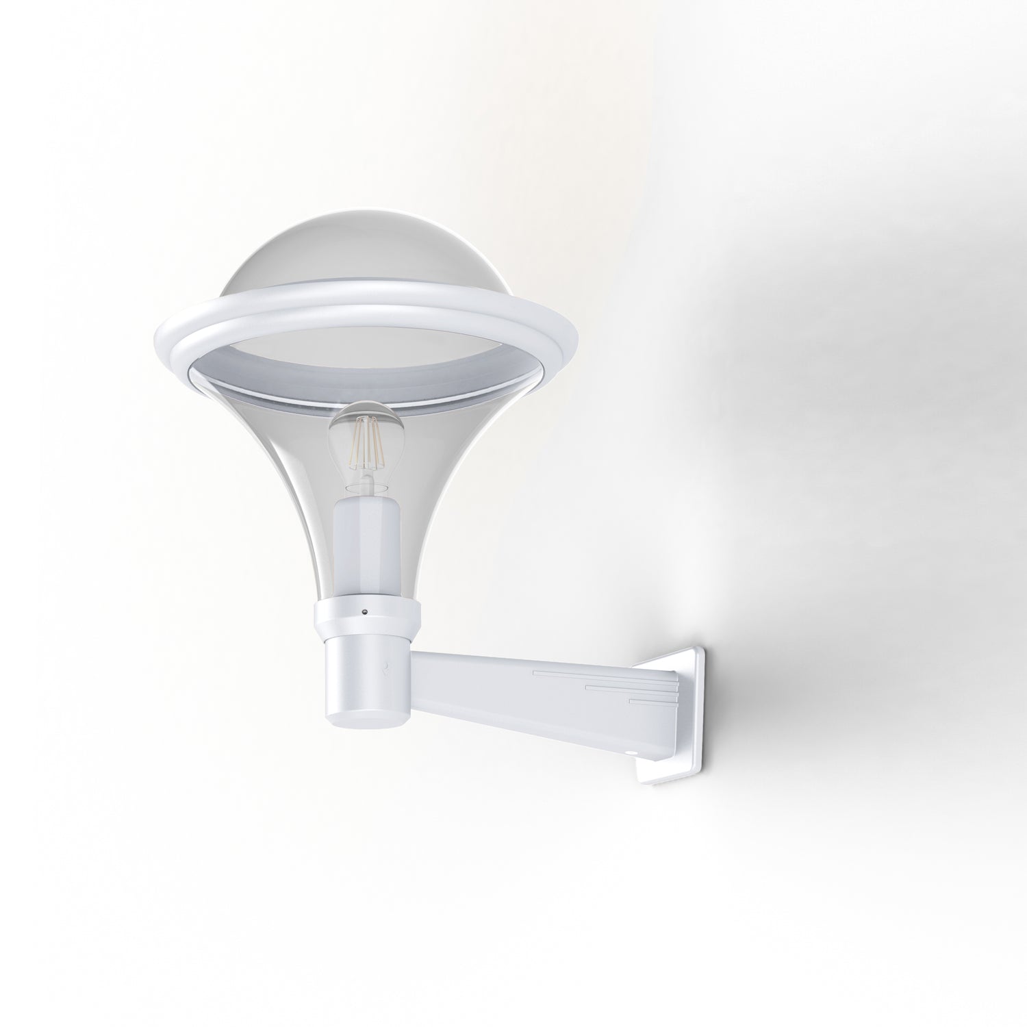 Applique Dallas N°2 fume Blanc 001 119005001