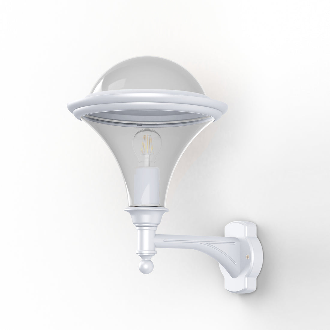 Applique Dallas N°3 fume Blanc 001 119022001