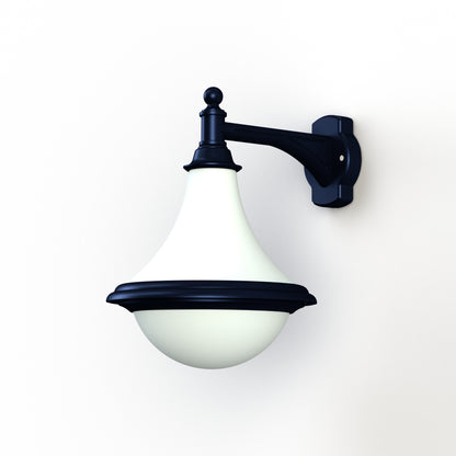 Applique Dallas N°4 opale Bleu acier 065 119023065
