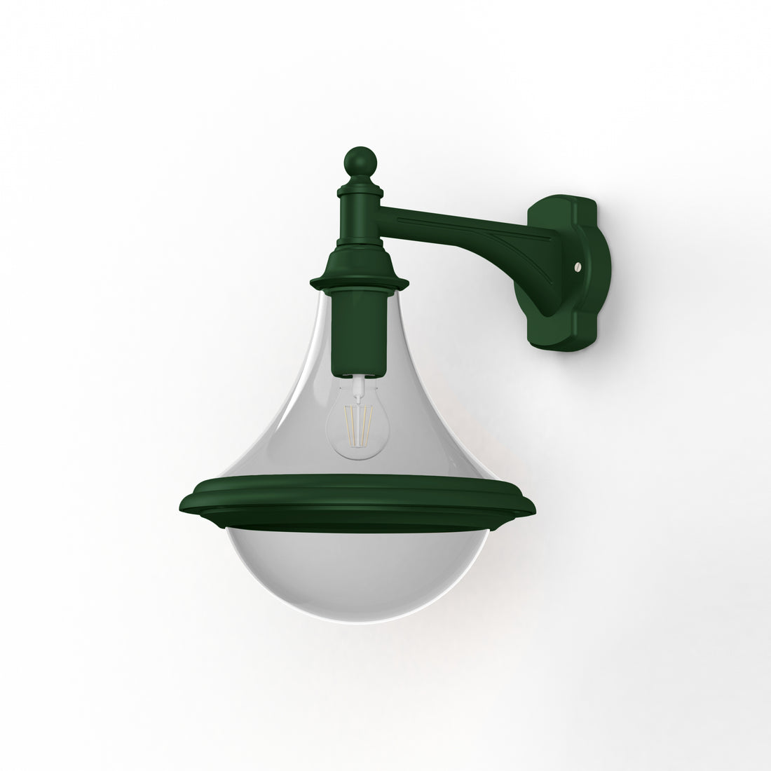 Applique Dallas N°4 fume Vert sapin 067 119024067