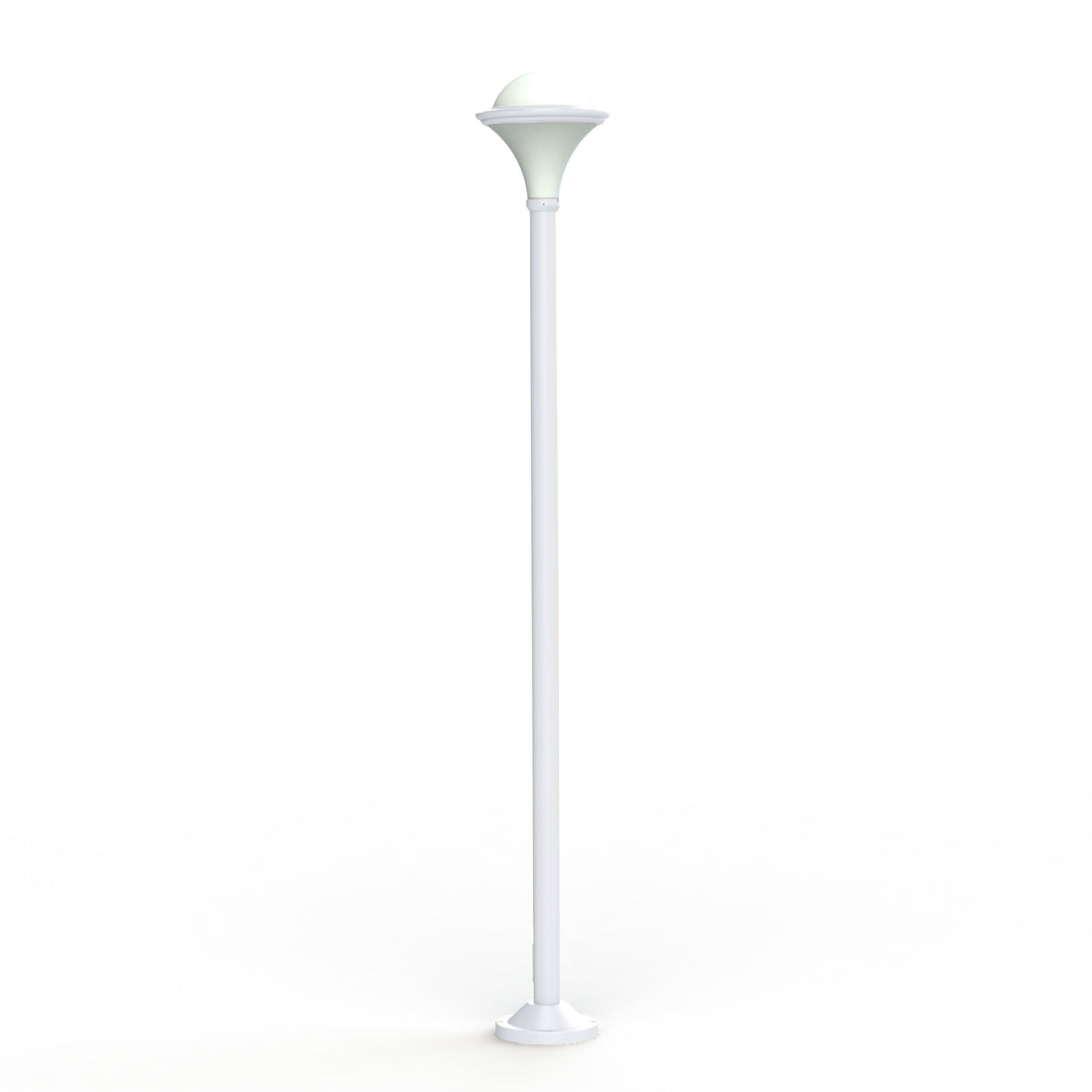 Lampadaire Dallas N°9 opale Blanc 001 119029001