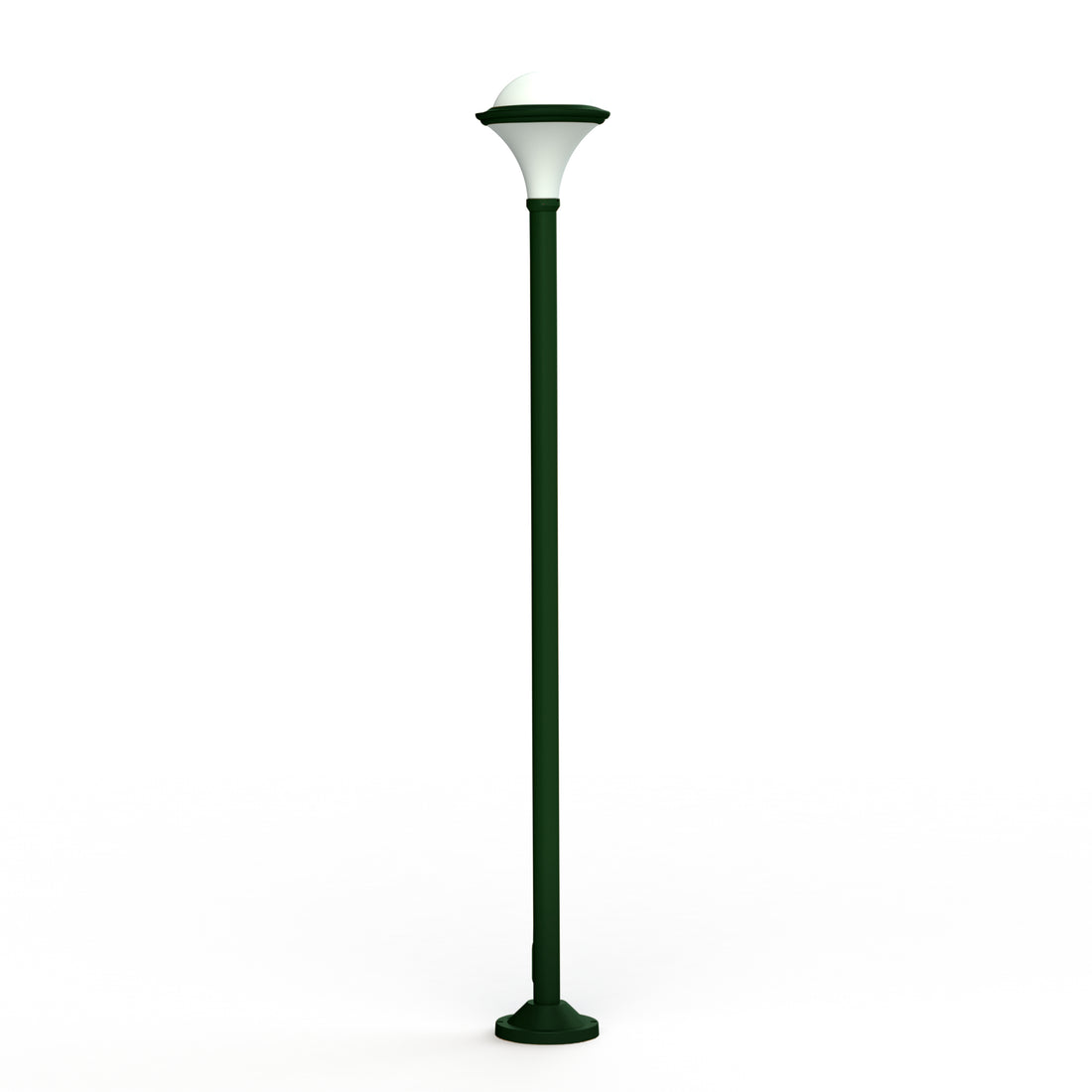 Lampadaire Dallas N°9 opale Vert Anglais 019 119029019