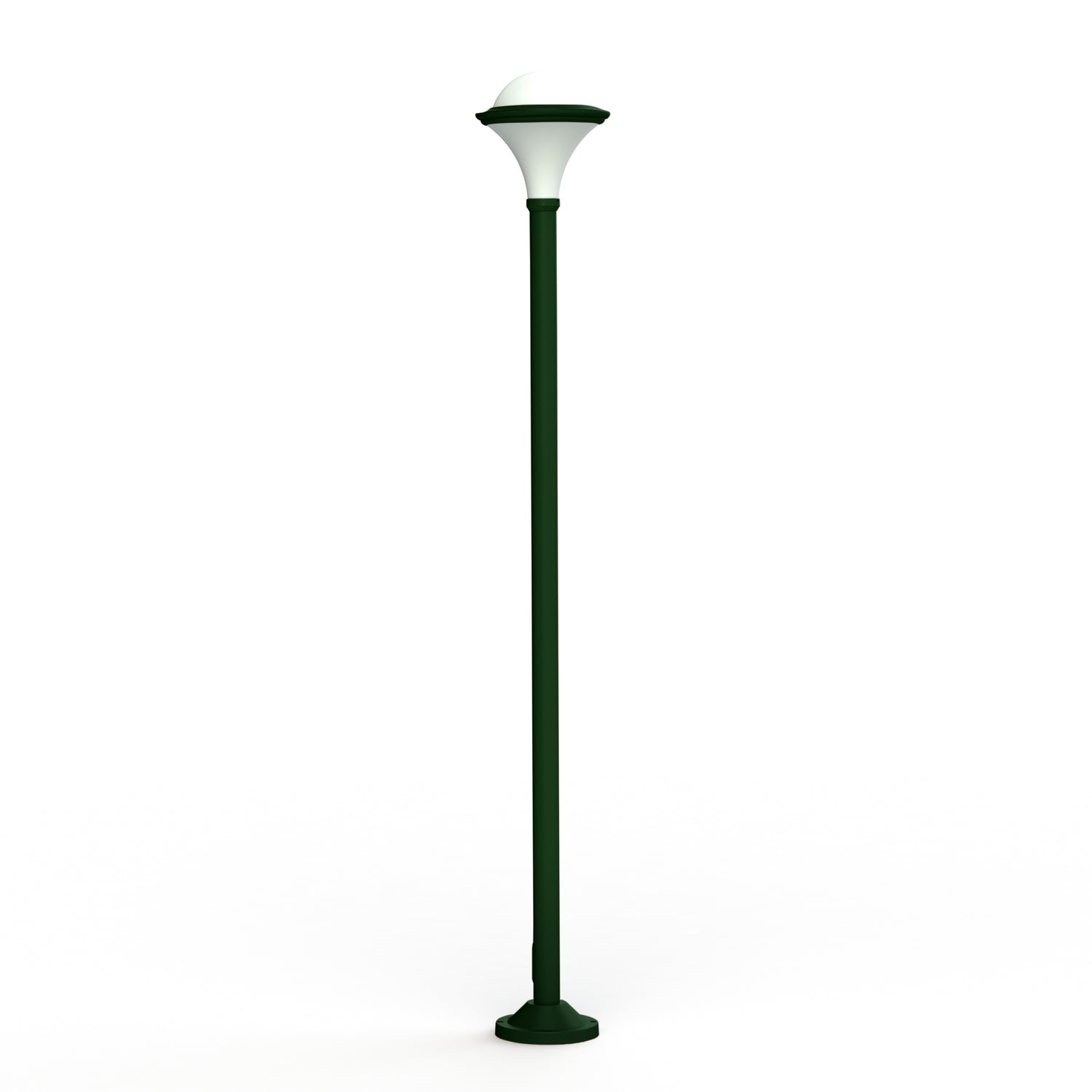 Lampadaire Dallas N°9 opale Vert Anglais 019 119029019