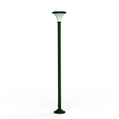 Lampadaire Dallas N°9 opale Vert Anglais 019 119029019