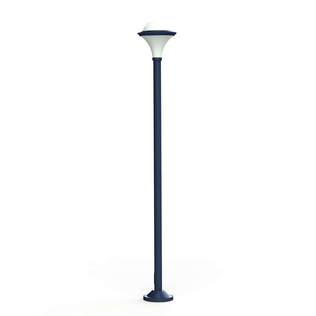 Lampadaire Dallas N°9 opale Bleu azur mat 134 119029134