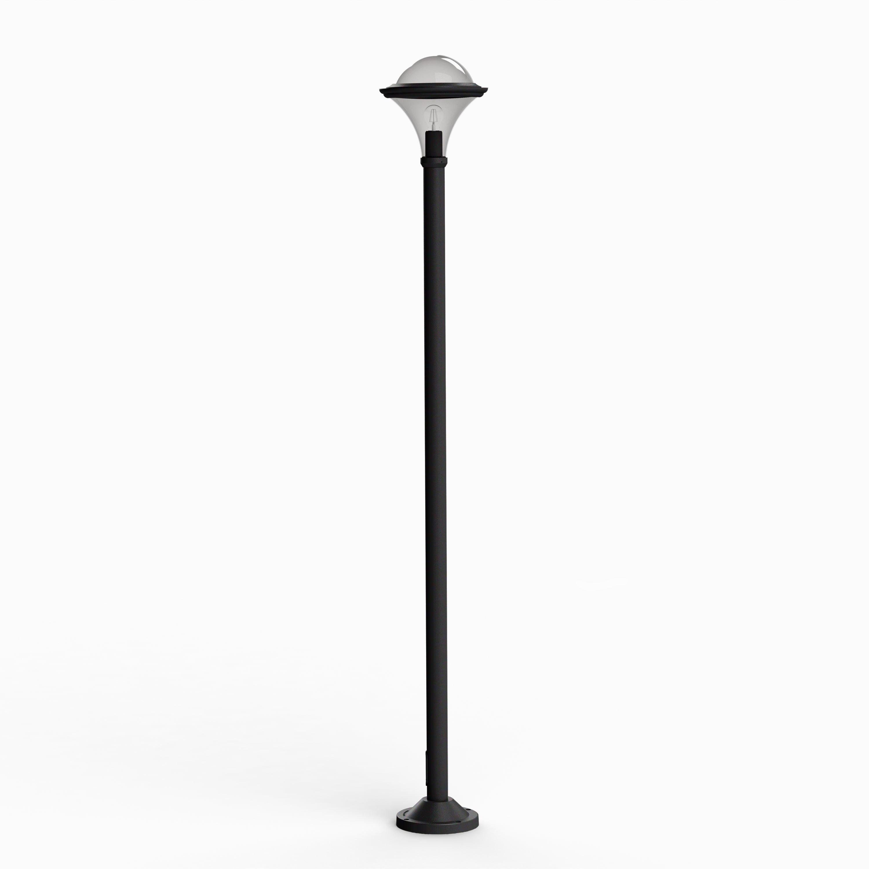 Lampadaire Dallas N°9 fume Noir foncé 000 119030000