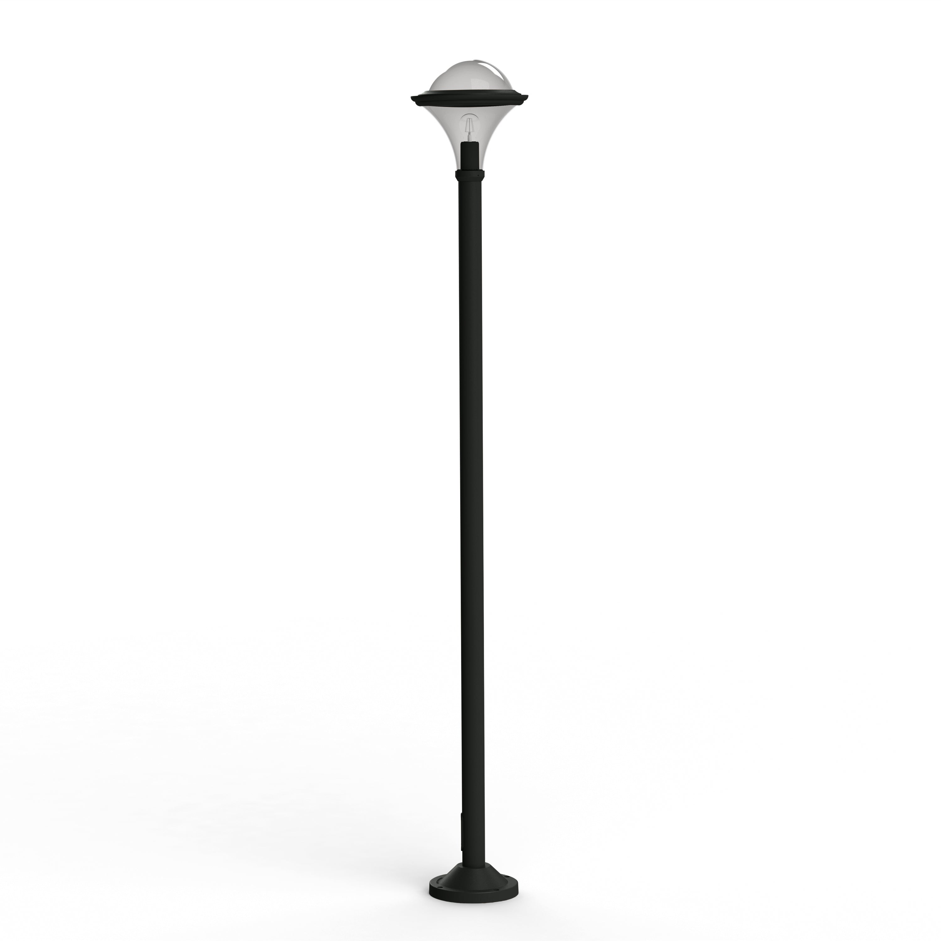 Lampadaire Dallas N°9 fume Gris anthracite 006 119030006