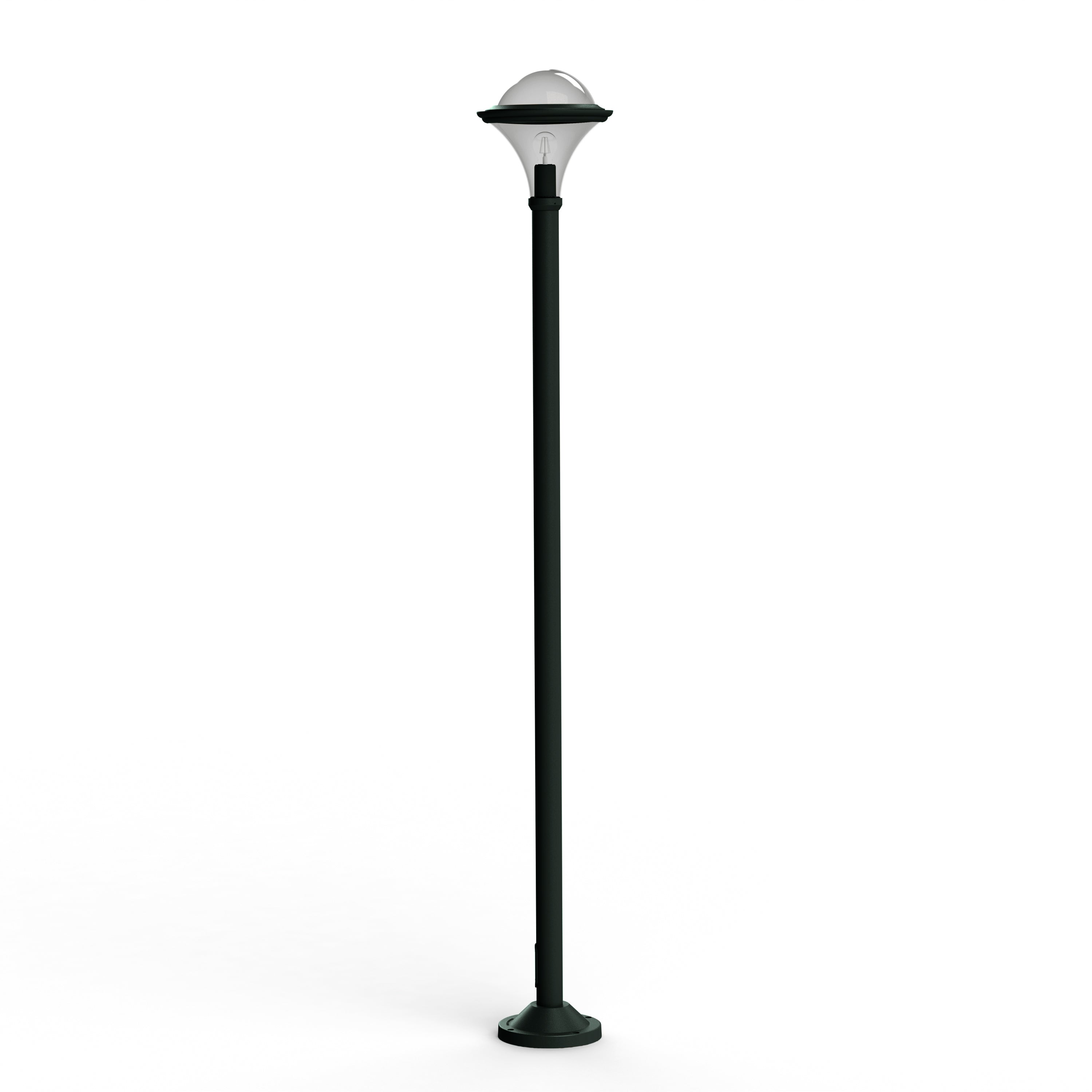 Lampadaire Dallas N°9 fume Gris ardoise 059 119030059