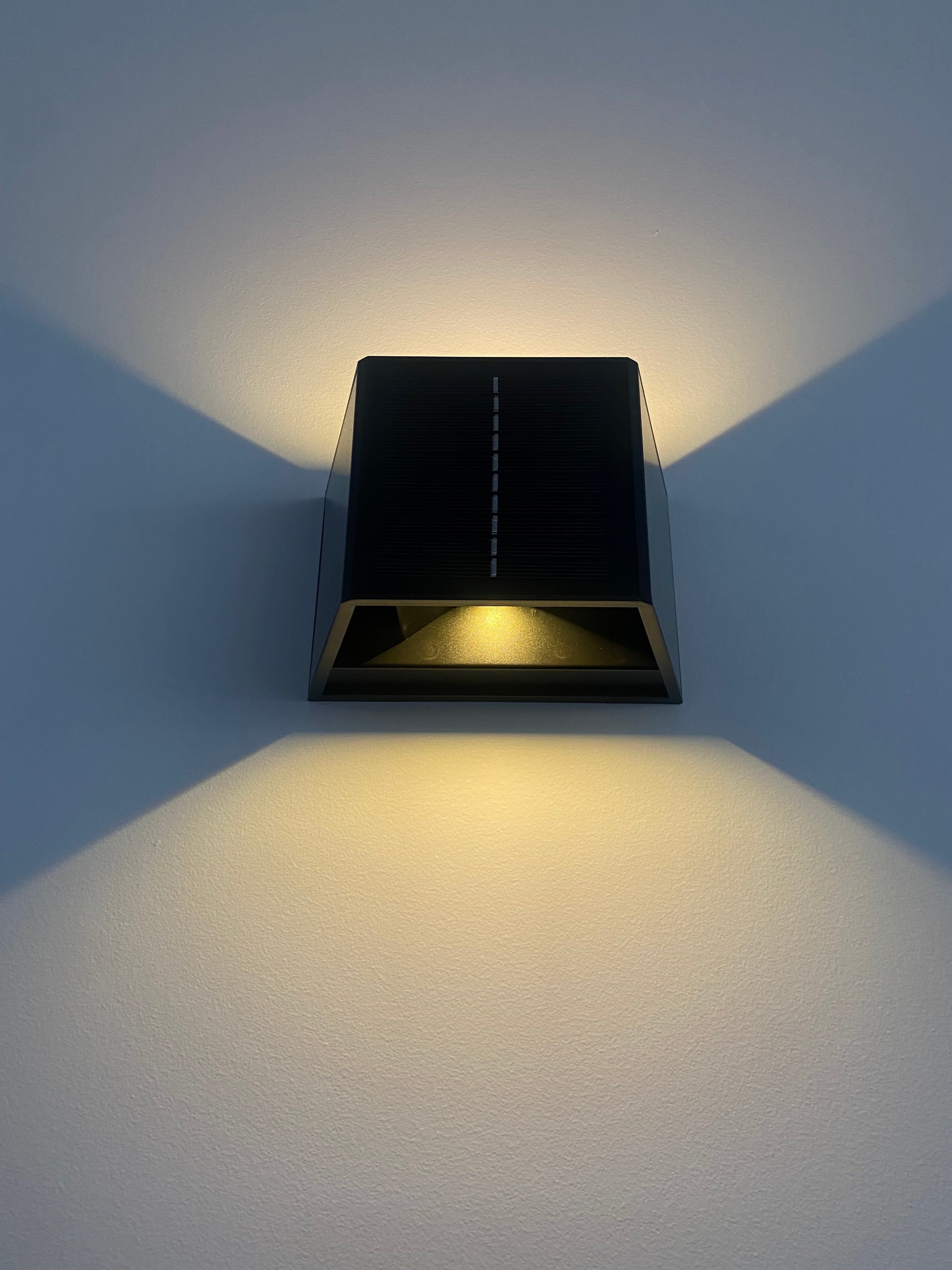 Applique solaire ARK noire BFARK3