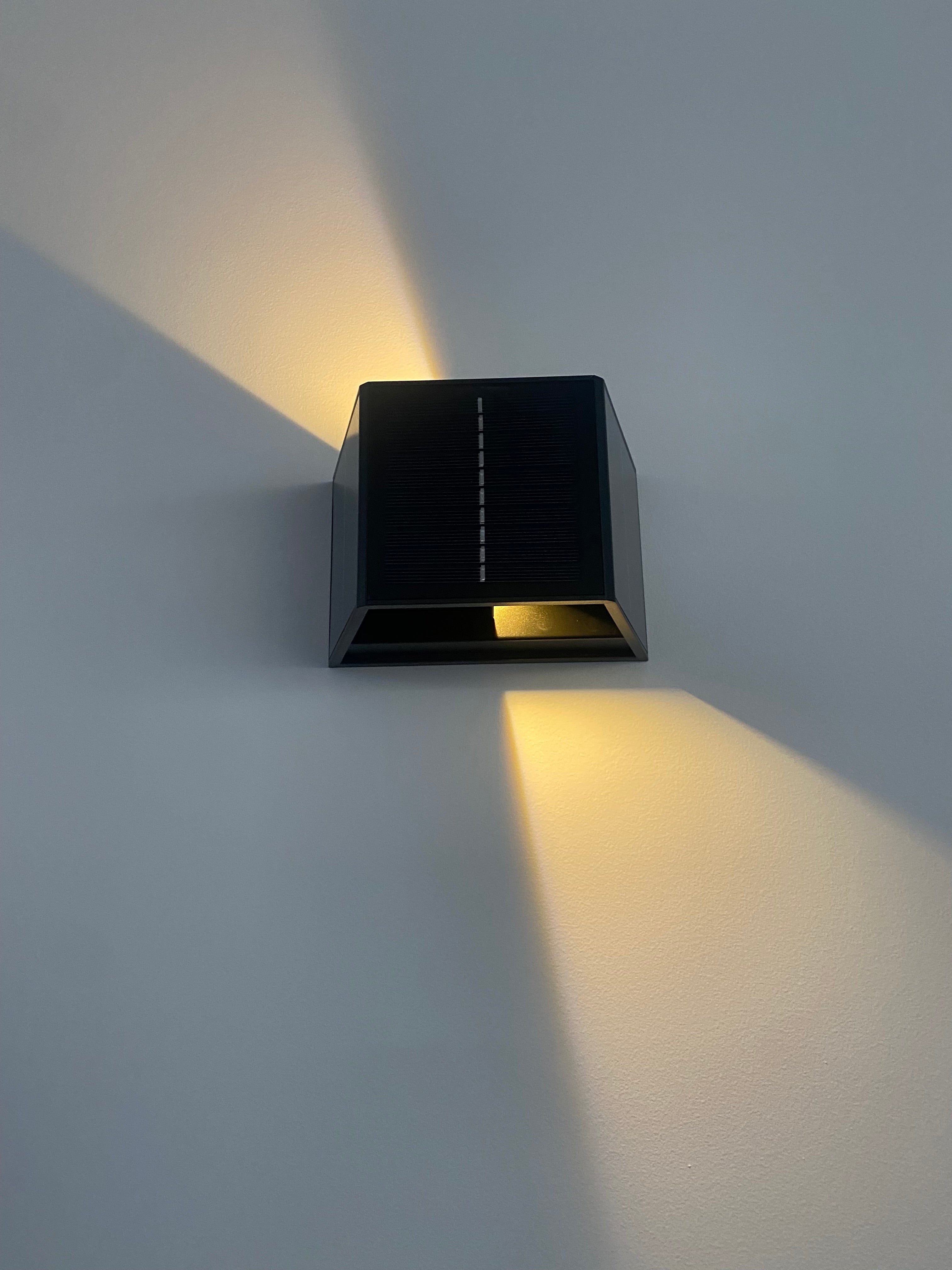 Applique solaire ARK noire BFARK3