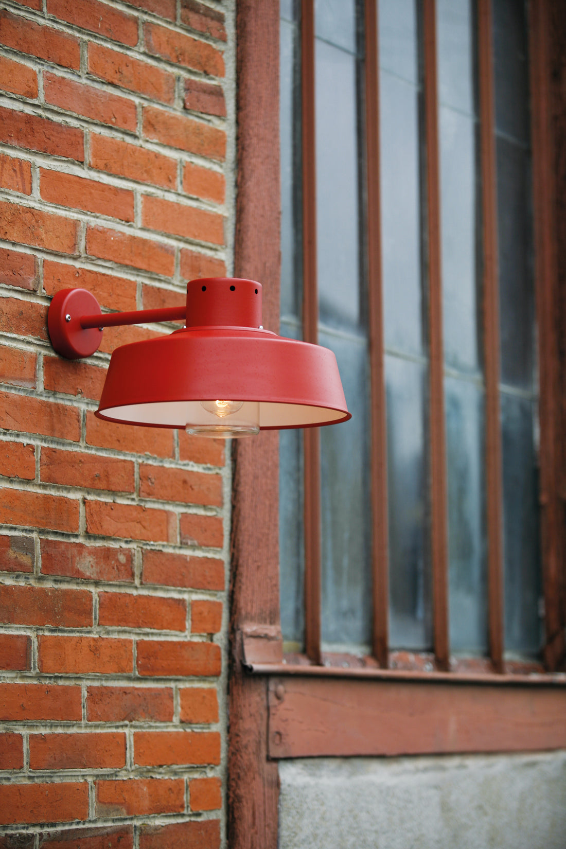 Lampadaire Faktory N°6 Rouge tomate 110 122005110