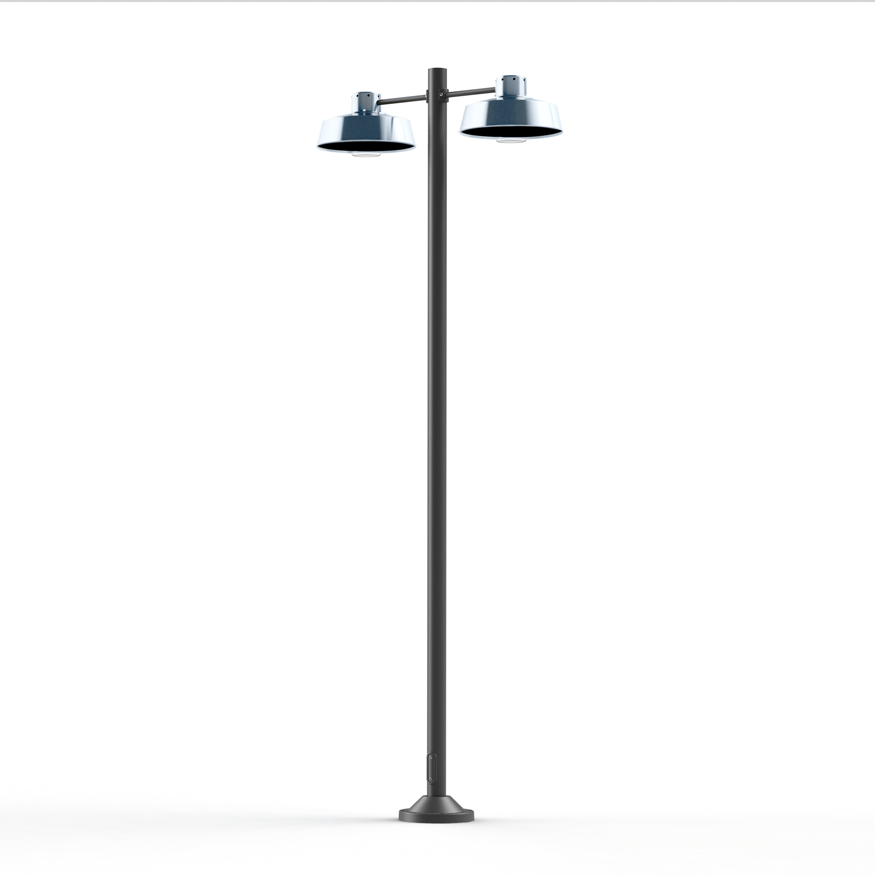 Lampadaire Faktory N°6 Zinc brut 092 122005092