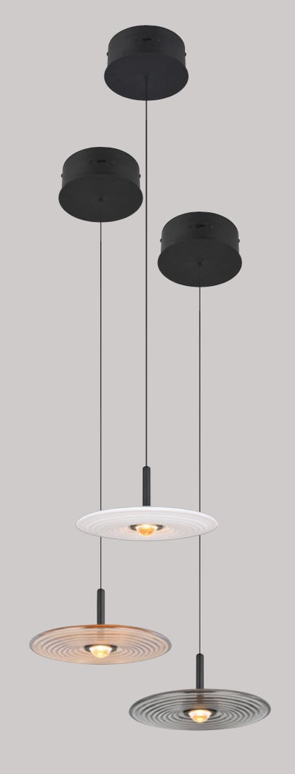 Suspension monte et baisse SIRENA gris fumé TRIO 396310154