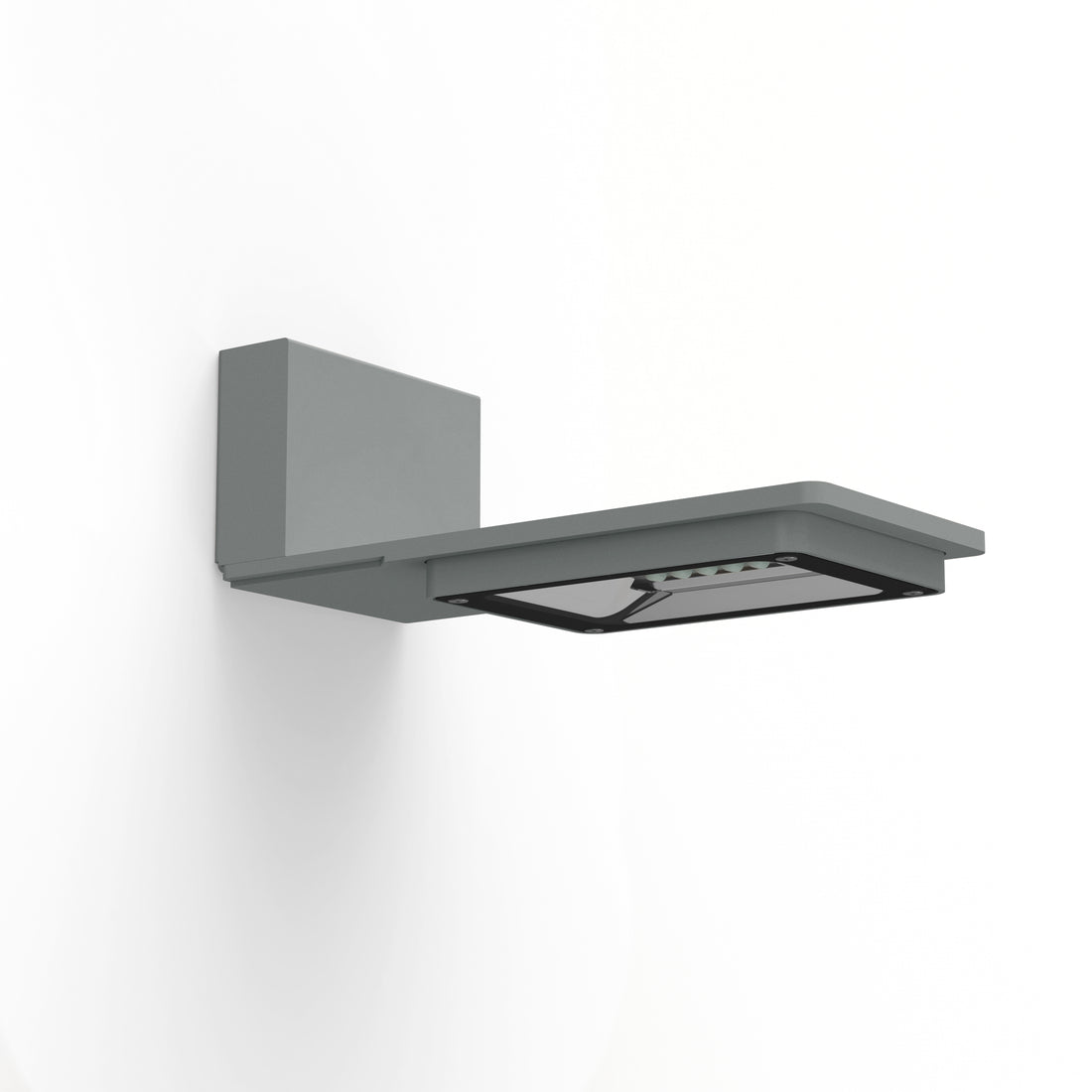 Applique Hector N°1 LED Asym 26W 2700K Gris 105 182032105