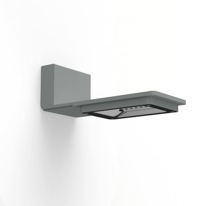 Applique Hector N°1 LED Asym 26W 2700K Gris 105 182032105