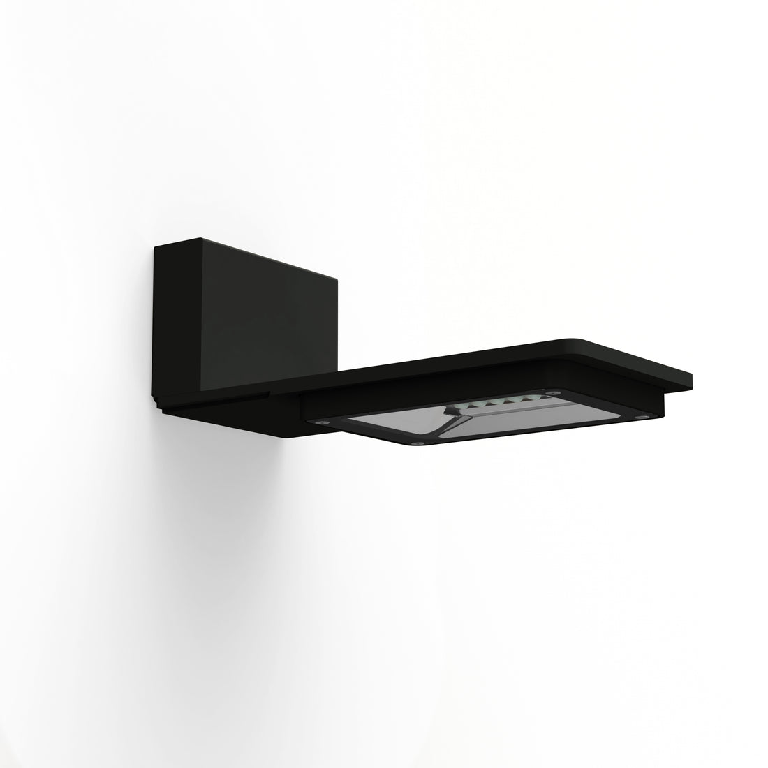 Applique Hector N°1 LED Asym 26W 2700K Gris noir 107 182032107