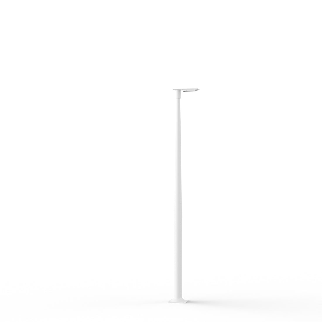 Lampadaire Hector N°2 LED asym 26W 3000K Blanc pur 101 182014101