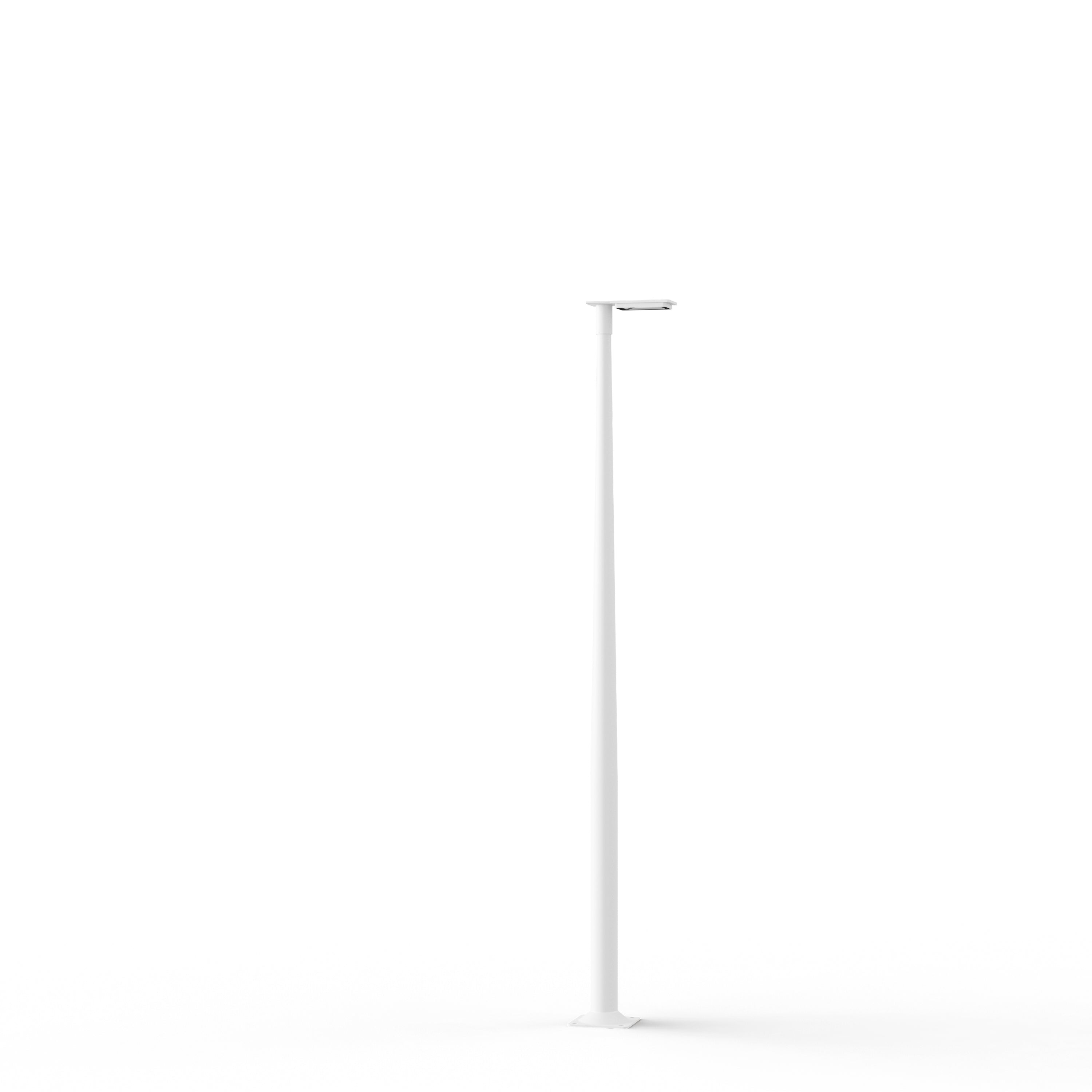 Lampadaire Hector N°2 LED Asym 26W 2700K Blanc pur 101 182038101