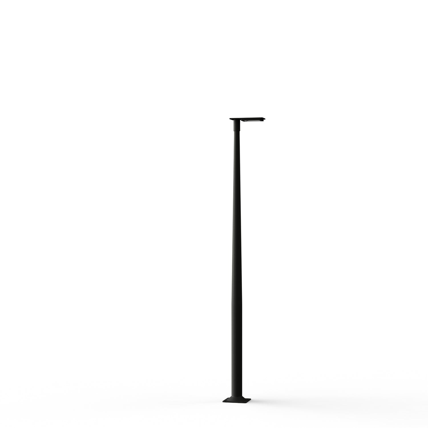 Lampadaire Hector N°2 LED Asym 26W 2700K Gris noir 107 182038107