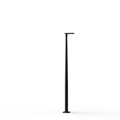 Lampadaire Hector N°2 LED Asym 26W 2700K Gris noir 107 182038107