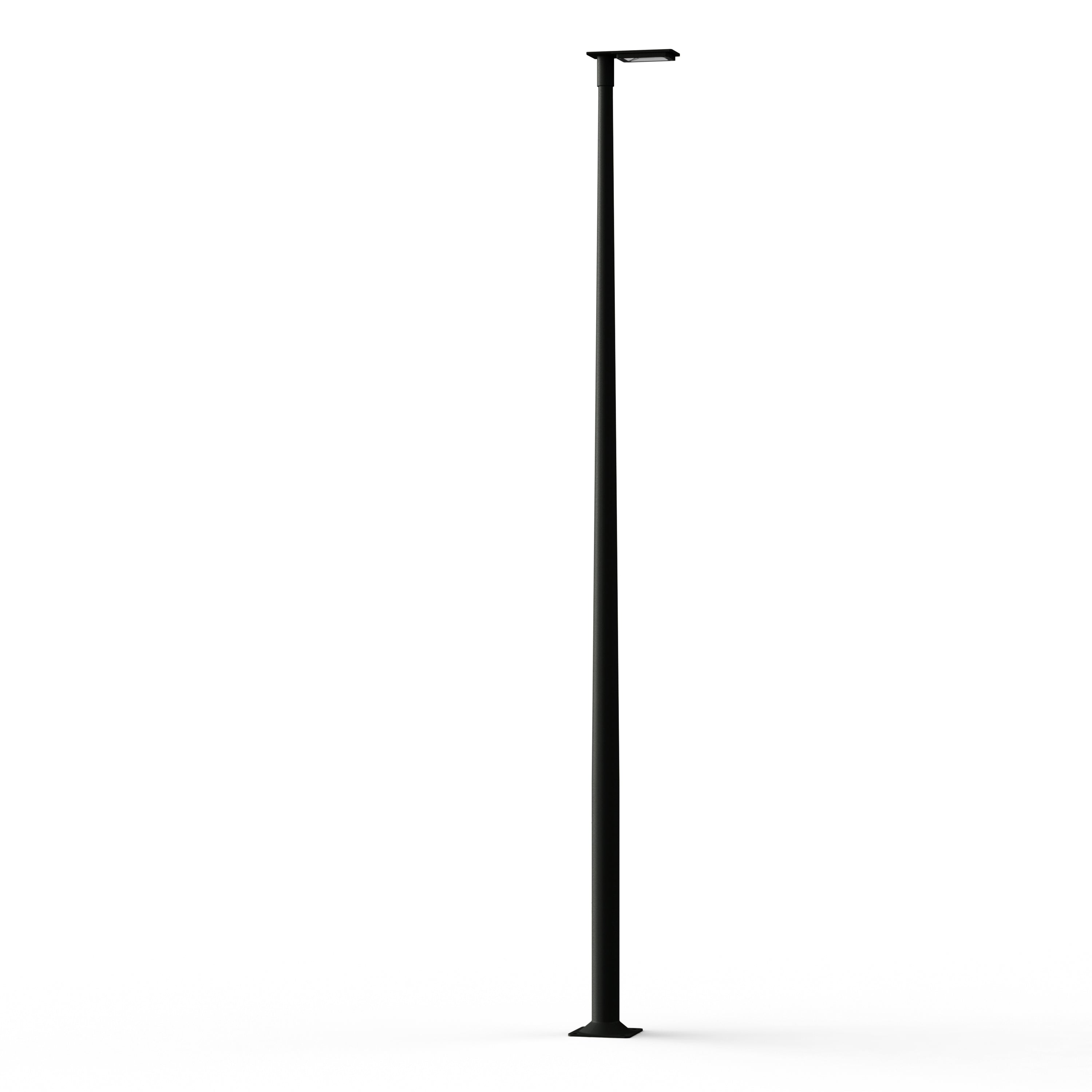 Lampadaire Hector N°3 LED Sym 26W 2700K Gris noir 107 182043107