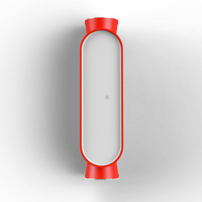 Applique Ibuk N°1 3000°k 10-10 Façade PC blanc Rouge signalisation 056 126001056