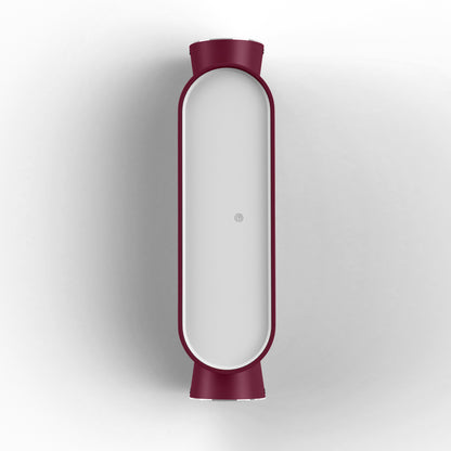 Applique Ibuk N°1 4300°K 10-40 Façade PC blanc Rouge vin 066 126008066