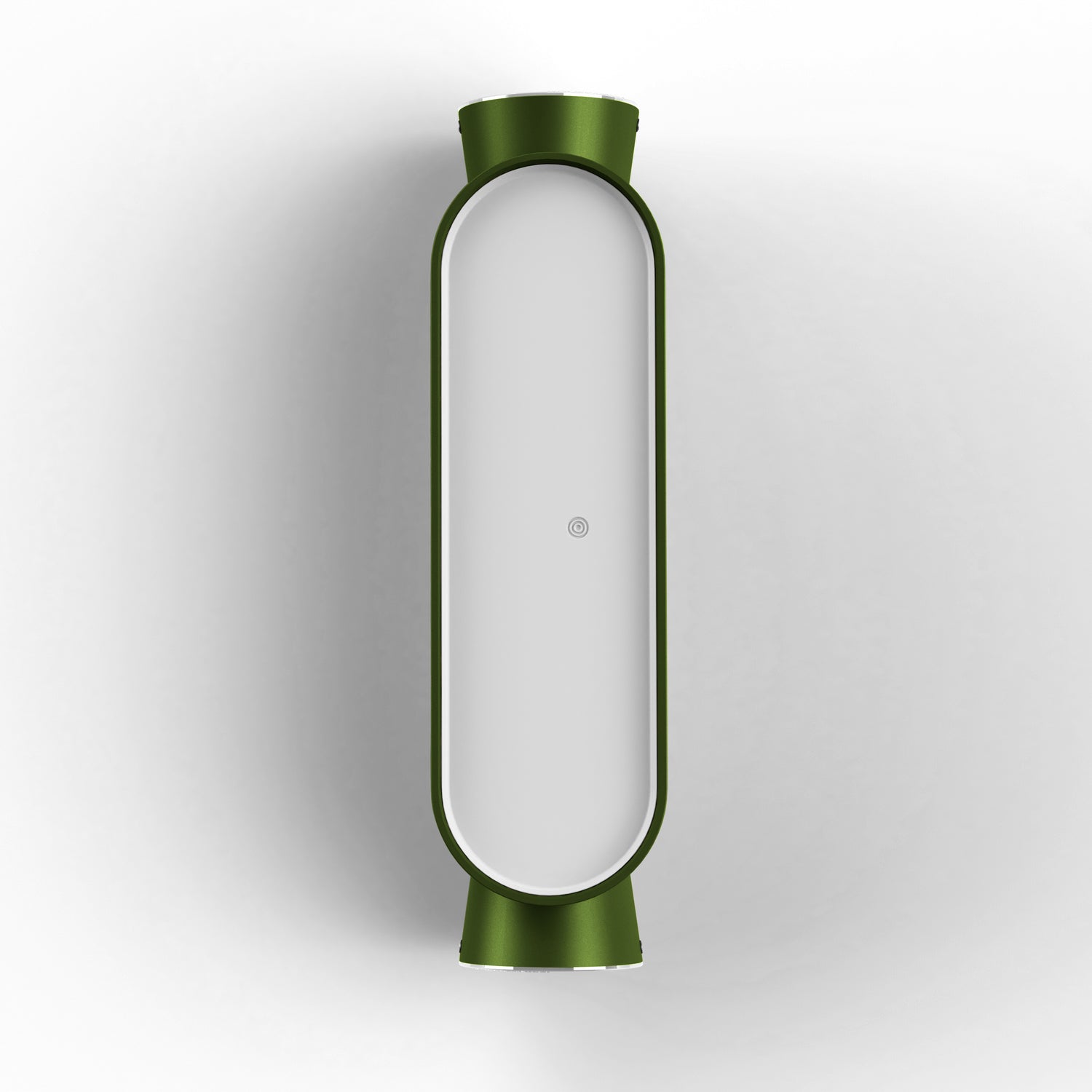 Applique Ibuk N°1 3000°k 40-40 Façade PC blanc Vert fougère 109 126003109